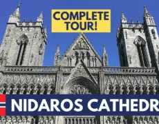 Descubre la majestuosa Catedral de Nidaros en Trondheim, un impresionante tesoro en Noruega