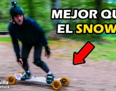 Descubre la adrenalina de hacer mountainboard en las majestuosas colinas de Noruega