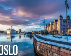 Descubre la tranquilidad en Oslo: Tomando un relajante baño en el lago Sognsvann