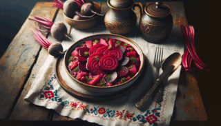 Descubre la receta tradicional de Lapskaus med rødbeter de Noruega: ¡Sabor auténtico en cada bocado!